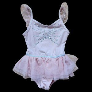 Pink Leotard with tulle tutu and rhinestones from Target